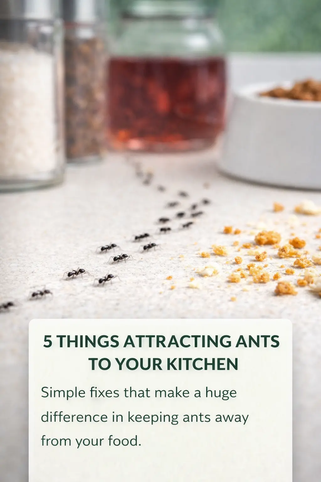 Ants attracted to kitchen food — common Southern Utah ant species